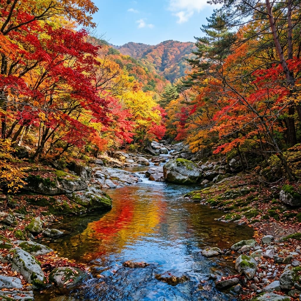 한로 절기를 담은 풍경