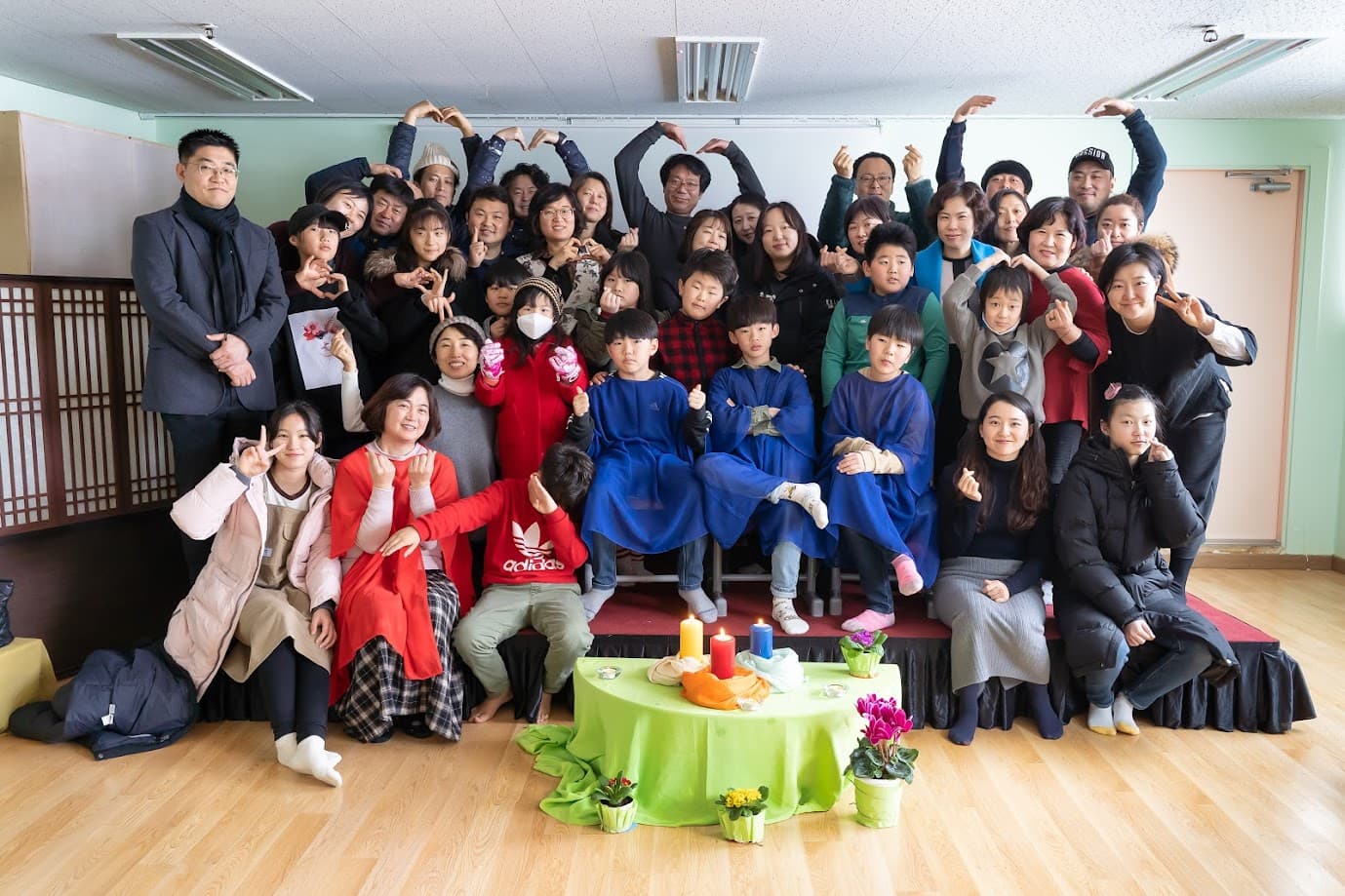 졸업과 진급을 맞는 아이들